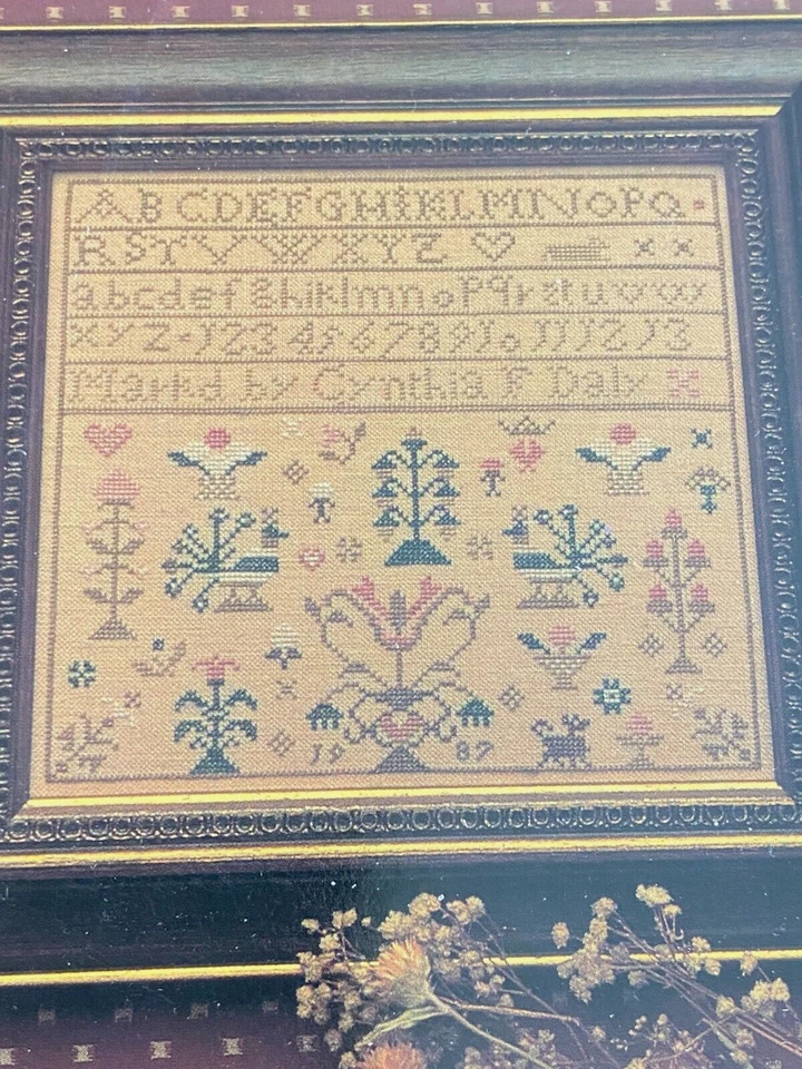 Sheepish Designs - Meg’s Bunny & Peacock Garden - Cross Stitch Sampler Charts - Image 3 of 4