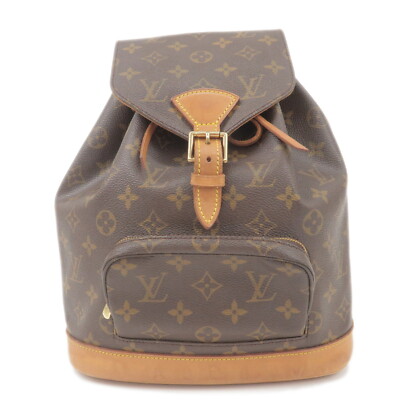 Louis Vuitton Monogram Montsouris MM M51136 Auth Used