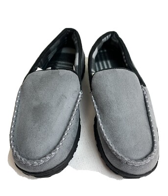 mens house shoes with rubber soles
