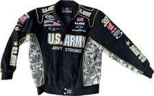 US Army Nascar Racing Army Strong Vintage Jacke Blouson Gr. L