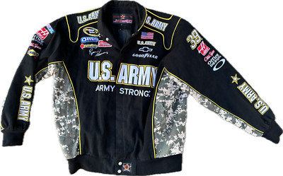 US Army Nascar Racing Army Strong Vintage Jacke Blouson Gr. L | eBay