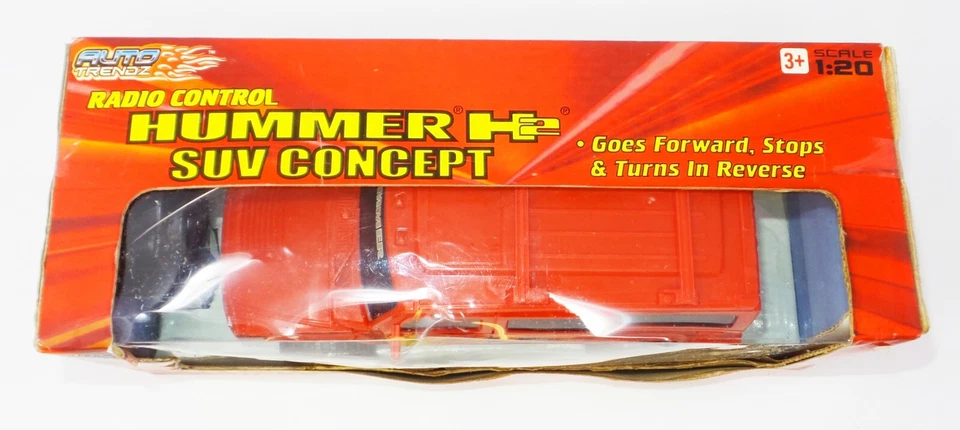 Auto Trendz RC ferngesteuerter roter Hummer Truck Maßstab 1:20 - Bild 3 von 4