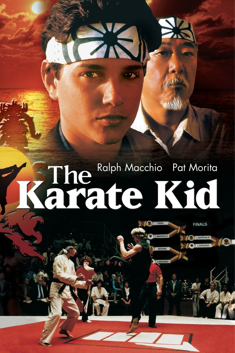 Karate Ralph Macchio Pat Classic Movie Poster