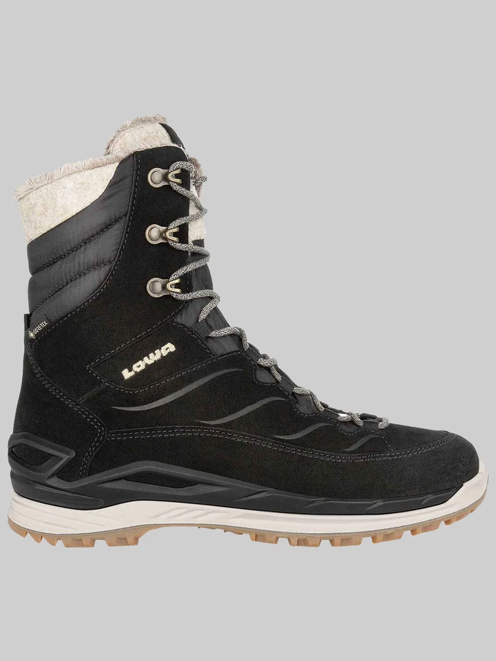 LOWA Damen Winterschuh Calceta EVO GTX Ws-- schwarz/champanger