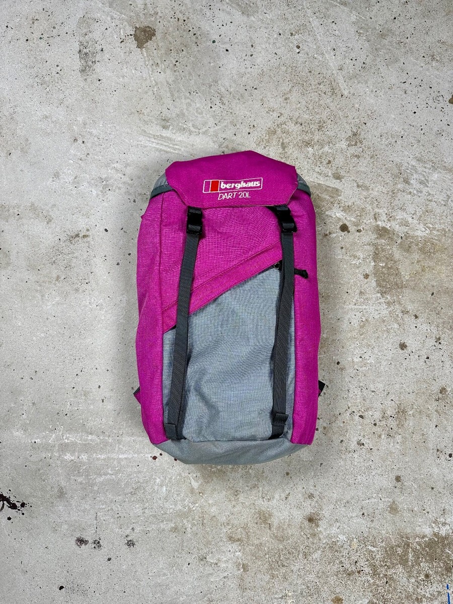 Vintage Y2K Berghaus Dart 20L Rucksack Backpack Outdoor UK