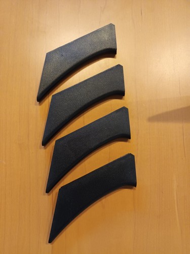 1H6807245 Stoßstangenabdeckung VW Abdeckkappe OEM Haifischflosse Frontschürze