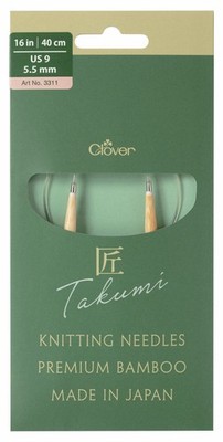 TAKUMI Pro Circular Knitting Needles 16-US 9 / 5.5 mm