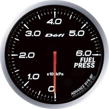Nippon Seiki Defi Defi-link Advance Bf Fuel Pressure Gauge White Df10301