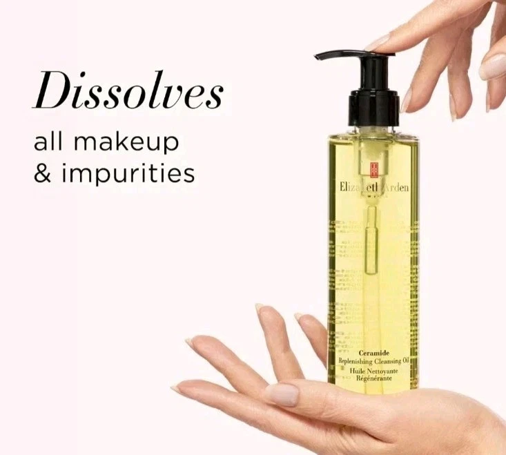 Aceite Limpiador Reponedor de Ceramida ELIZABETH ARDEN 6,6 oz / 195 ml Nuevo en Caja Foto 2 de 4