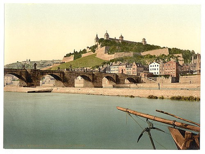 #ad Photo:Fortold bridgeWurzburgBavariaGermanyc1895 $12.99