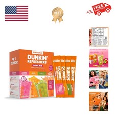 Dunkin  Refreshers Powdered drink mix packets...