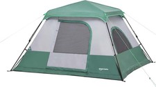 Instant Camping Tent with Rainfly, Weather-Resistant, Quick Setup
