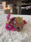 Vintage Lisa Frank Prettipaws Bunny Beanie Baby 1998 NWT MINT CONDITION