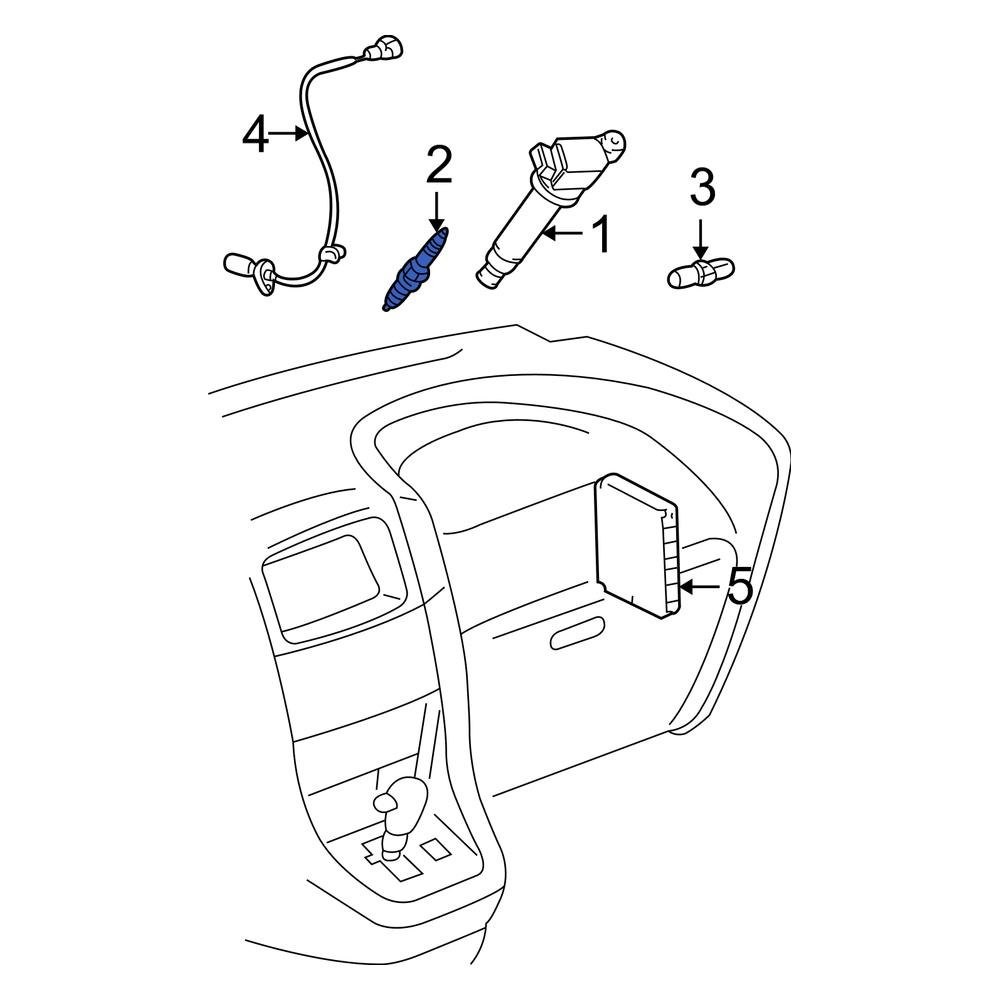 For Toyota Tundra 2005-2009 Toyota 9008091180 Spark Plug