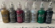 New RANGER STICKLES SET OF 7 HOLIDAY COLORS GLITTER GLUE