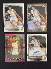 2025-26 Bowman Basketball NATE AMENT 1st Chrome Auto, Reptilian, VIP /199, Base 