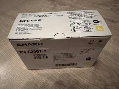 Original Sharp Toner MX-C30GTY gelb