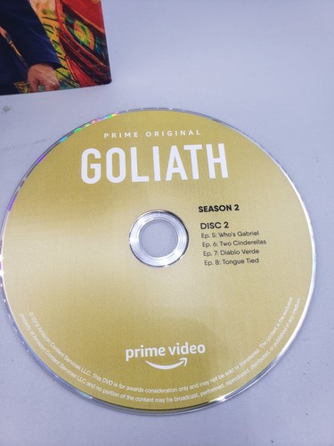 Goliath Season 2 DVD 2018 FYC AMAZON PRIME - Picture 3 of 6