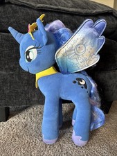 Hasbro Luna Plush My Little Pony Friendship Is Magic Movie Blue Purple 14" 2017