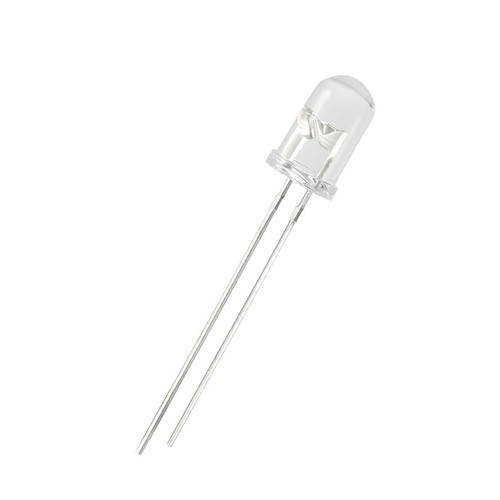 Produktbild von Sourcing Map 60x Photodiode 5mm Schwarzer Kopf – Lineare Lichtempfindliche Diode, Silberne Beinchen, Zum Basteln & Sensorik-Projekte