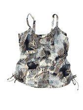 Fantasie MONOCHROME Seraya Sands Adjustable Side Tankini Top, US 32DD, UK 32DD