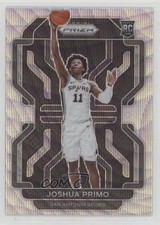 2021-22 Panini Prizm Silver Wave Prizm Joshua Primo #298 1hs9