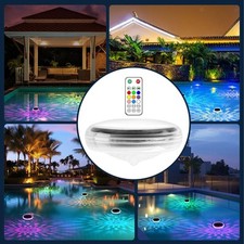 Solar Pool Leuchte um Pool schwimmend Bad Disco Licht Außen schwimmend