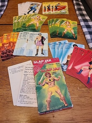 Vintage 1982 SlapJak Card Game HE-MAN  Complete Deck Item #1081