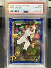 2025 Topps Chrome Sapphire #300 Paul Skenes PIRATES Rookie Cup PSA 10 GEM MINT