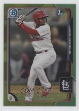 2015 Bowman Chrome Prospects Green Refractor 56/99 Juan Herrera #BCP51 0e0z