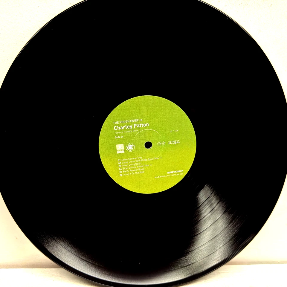Charley Patton The Rough Guide To 2012 Vinyl WMN Records 1st Press Foto 2 de 4