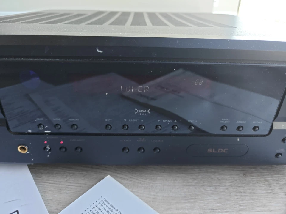 *NOT TESTED* Denon AM-FM Stereo Receiver DRA-297 - Image 2 of 4