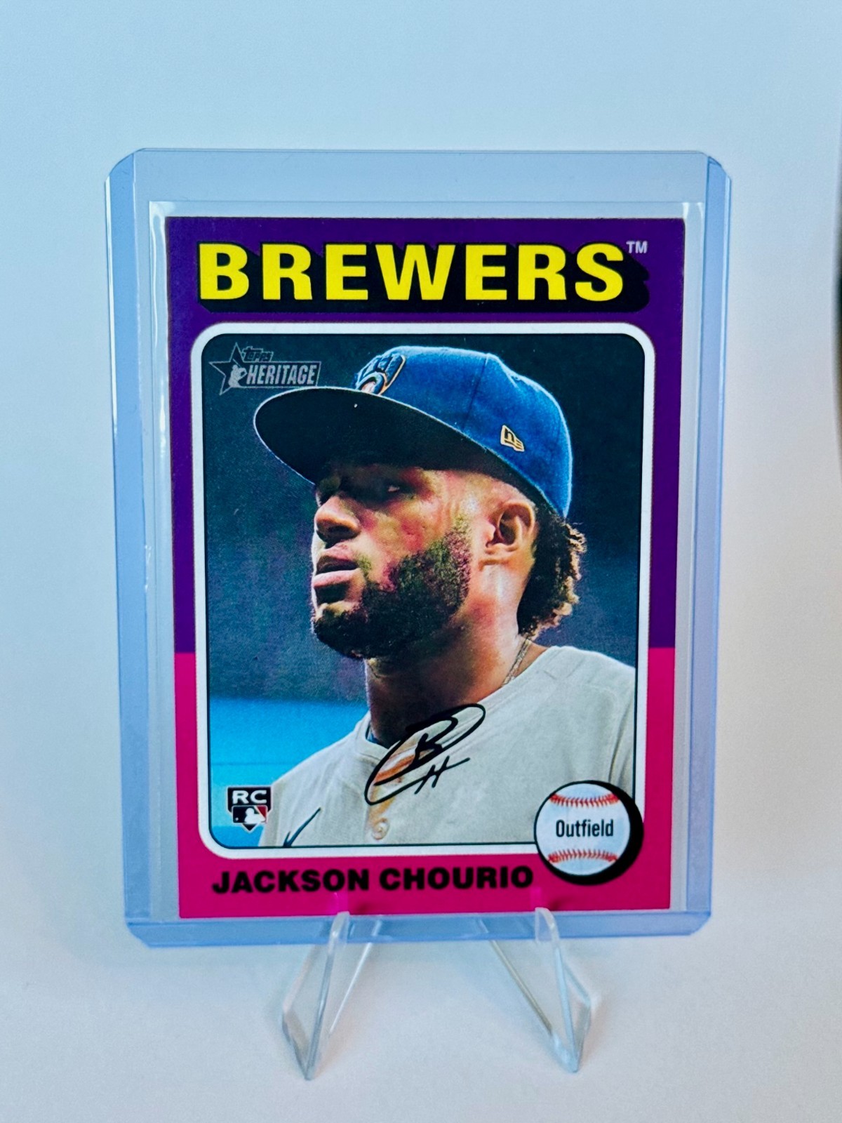 2024 Topps Heritage High Number - Jackson Chourio #632 (RC) - Brewers