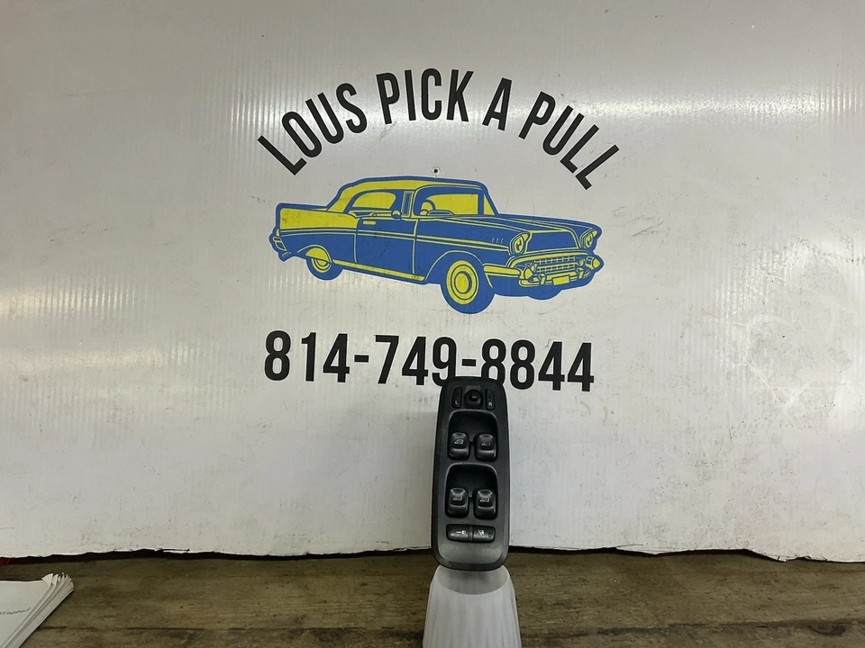 Volvo S40 S80 V70 XC70 XC90 2004 interruptor maestro de ventana eléctrica 30658146 negro OEM Foto 2 de 4