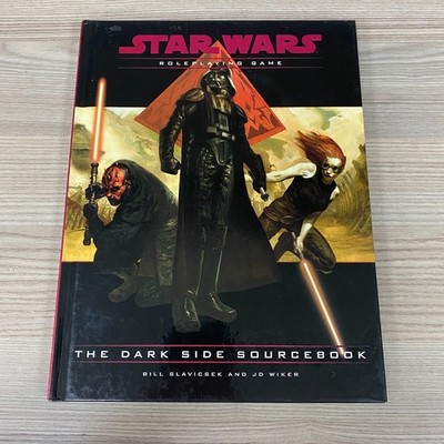 THE DARK SIDE SOURCEBOOK STAR WARS ROLLENSPIEL RPG GEBUNDEN WTC11849 2001