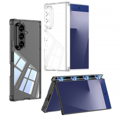 Clear Case Magnetic Hinge Protection Shockproof  For Samsung Galaxy Z Fold 7