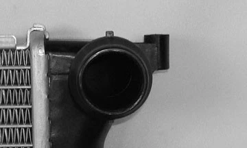 Radiador para 99-05 Volkswagen Golf 1.8/2.0L L4 fila única 1J0 121 253 AD Foto 3 de 4