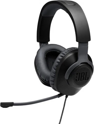 JBL Quantum 100 Wired Gaming Headset with Detachable Mic - Lightweight and Comfo - Photo 1/4