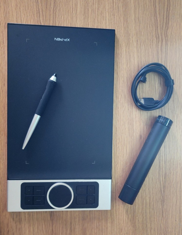 XP-Pen Deco Pro Small USB Graphics Tablet w/ Stylus, Pen Case & USB Cable