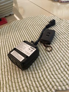 Prime 15A 125V 1875W Black LED Outdoor Countdown Timer With Remote