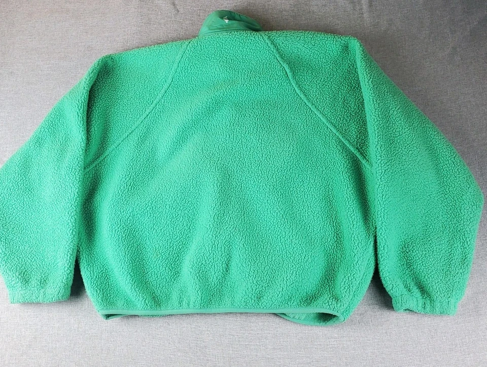 Pullover polar Free People Movement Hit The Slopes PS verde chaqueta de gran tamaño Foto 2 de 4