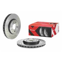 2X Brembo Bremsscheiben 300Mm Gelocht/Innenbel. Vorne Passend FÜR Chrysler