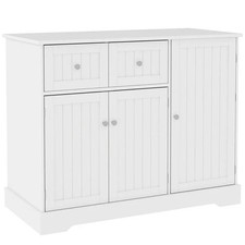 212 Main D31-100V00WT 39 x 18 x 31.5 in. PawHut Cat Litter Box Enclosure with...