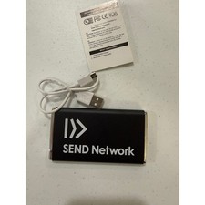 SEND Network Portable Power Bank 3000mAh USB Charger w Flashlight