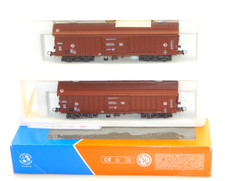Roco H0 2x 46210.1 Schwenkdachwagen der DB