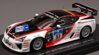 Ebbro Lexus Lfa N.51 Nurburgring 2010 1:43