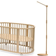 Wooden Floor-Standing Baby Crib Mobile Arm 61 with Strong Anti-Dumping Hanger