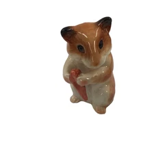W. German Goebel Rare Chipmunk Hamster /Gerbil  3 1/2" tall