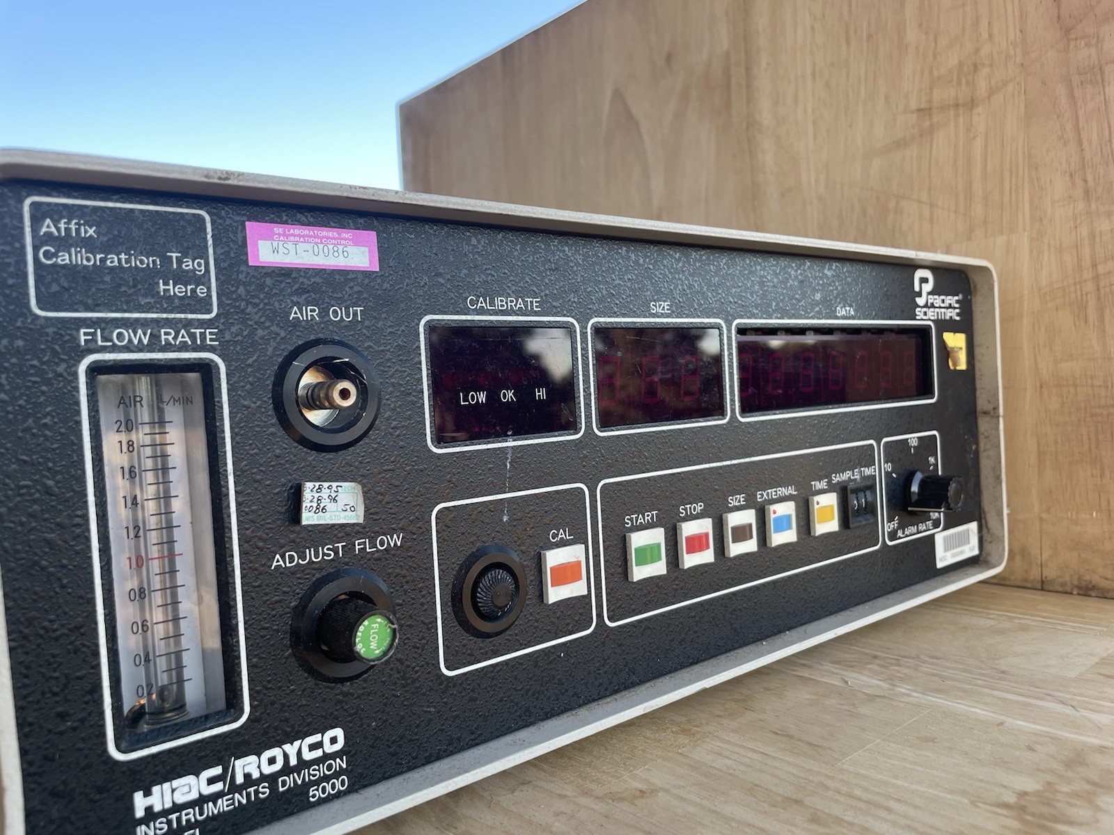 Pacific Scientific HIAC/Royco Particle Counter, Model 5000 TURNS ON