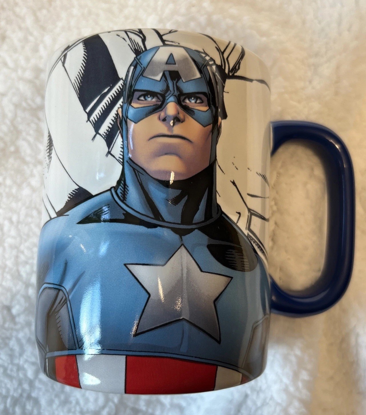 Marvel Captain America 3D Coffee Mug